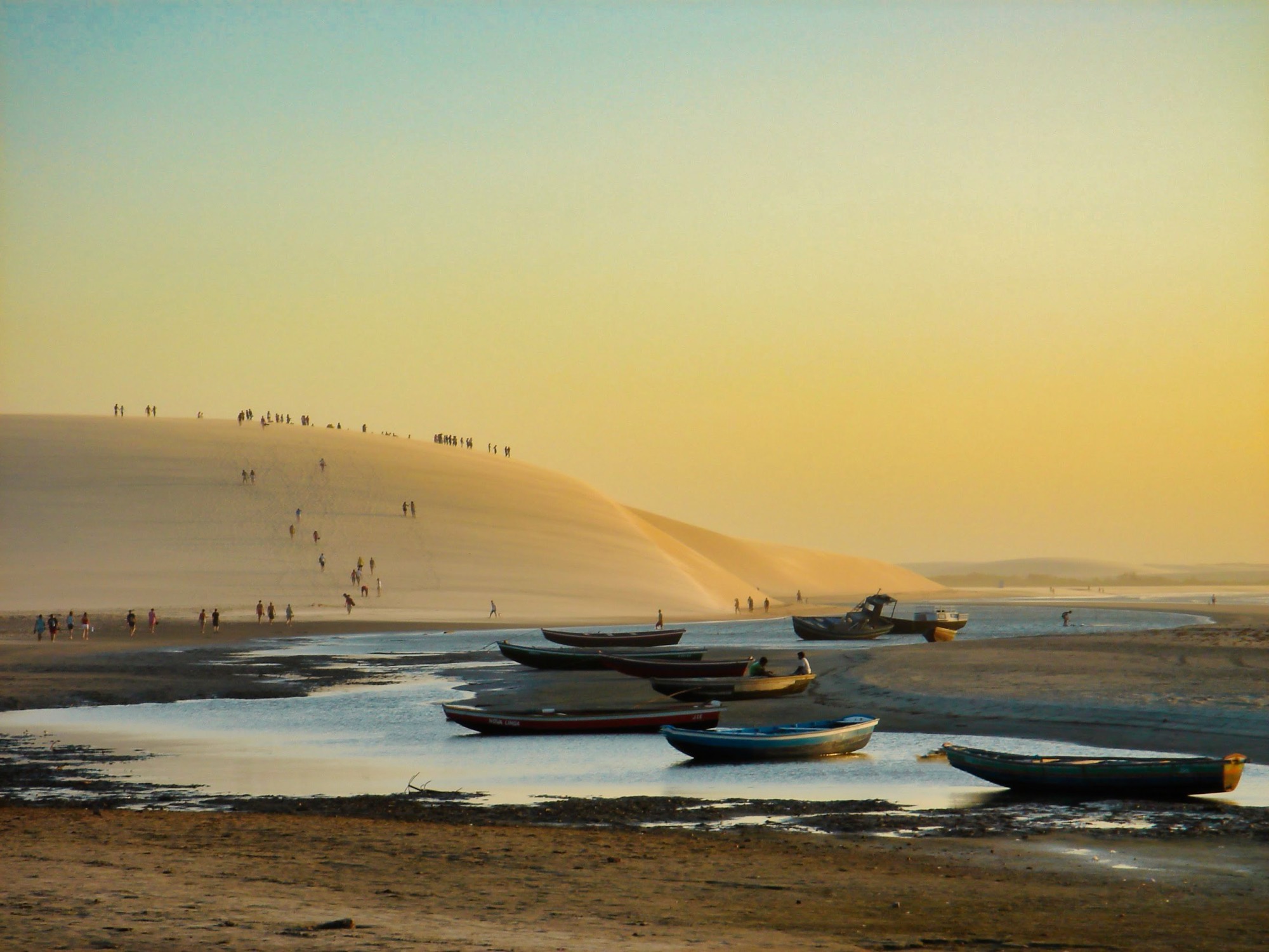 Duna do Pôr do Sol at sunset, Jericoacoara